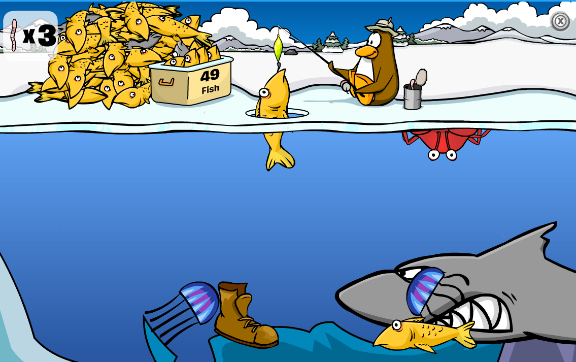 CP ice fishing